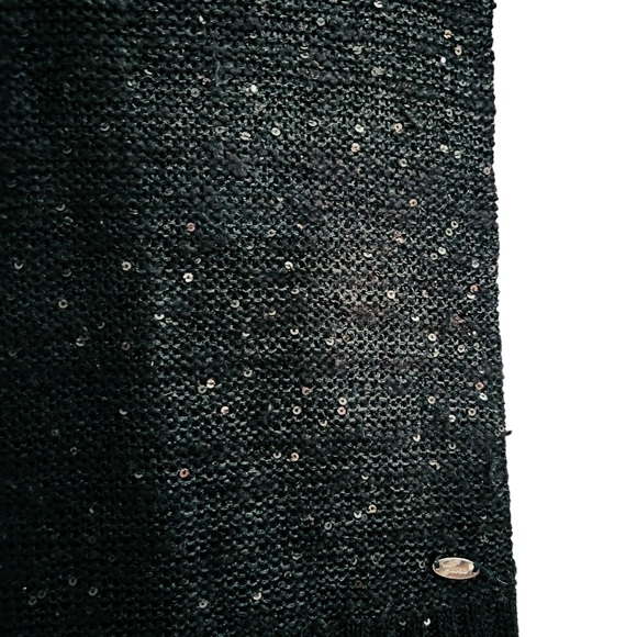 GUESS Black Sweater with Sequins X-Small - Picture 3 of 5